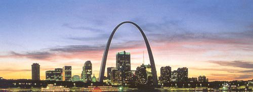 St. Louis - city in the heart of the US